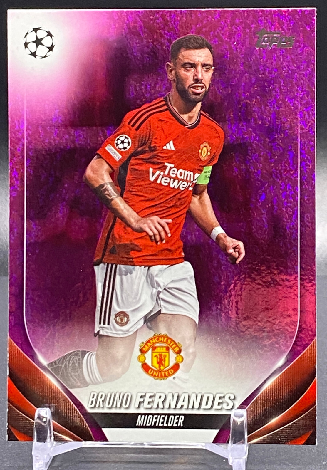 2023-24 Topps UEFA Club Competitons #178 BRUNO FERNANDES
