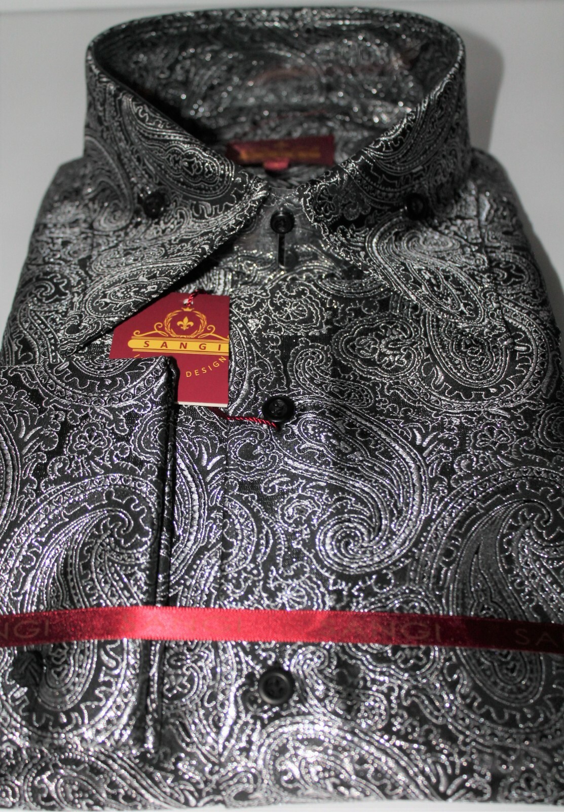 トップス APPLEBUM Paisley Jacquard OversizeShirt APPLEBUM（アップルバム）の「Paisley Jacquard S/S Oversize
