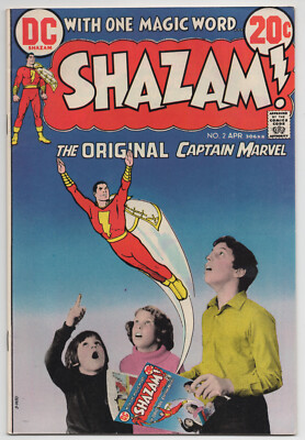 SHAZAM! #2 Captain Marvel 1st Bronze App of Mr. Mind & Mr. Tawny 1973 VF+ DC