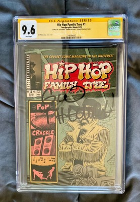 GRAND WIZZARD THEODORE Signed CGC SS 9.4 Hip Hop Family Tree 1 Ed Piskor wizard