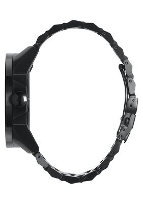 Pre-owned Nixon Corporal Ss A346. 100m Water Resistant Xl Men&8217;s Watch (48mm Watch Fa In Black