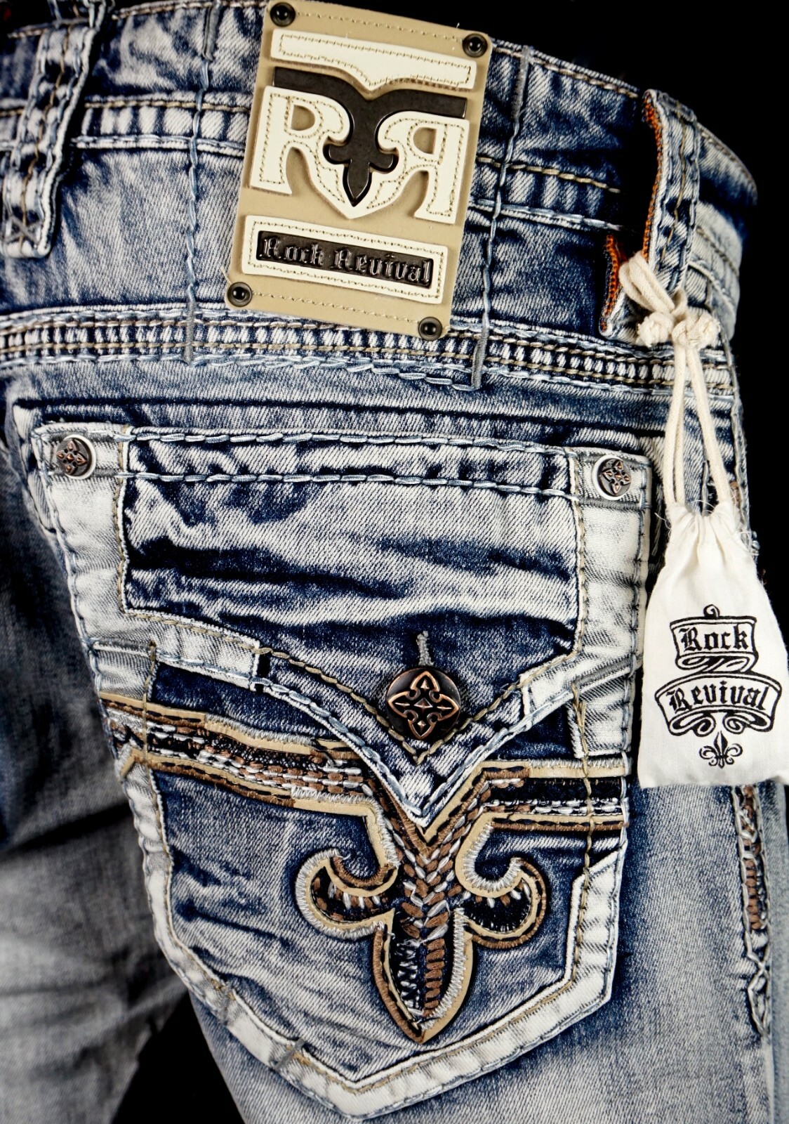 Купить 220 Rock Revival Jeans Pevey 