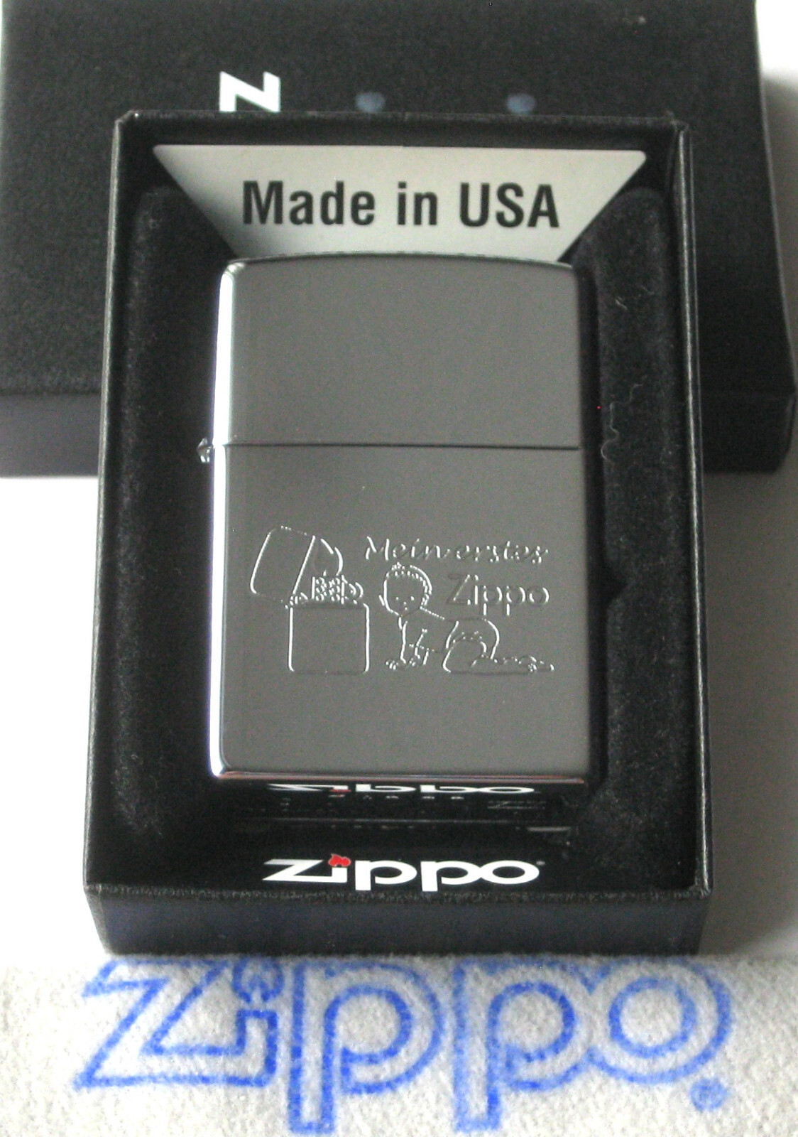 新品未使用 MY FIRST STORY zippo ZIPPO PREVIOUSLY COLLECTED Not Used MY FIRST Lighter BABY in