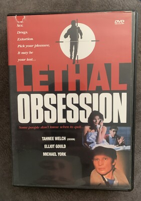 LETHAL OBSESSION~1987 MINT DVD~TAHNEE WELCH ELLIOT GOULD MICHAEL YORK P. MAFFAY