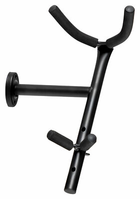 Saxophon Halter Sax Saxofon Wandhalter Altsaxofon Tenorsaxofon Wand schwarz