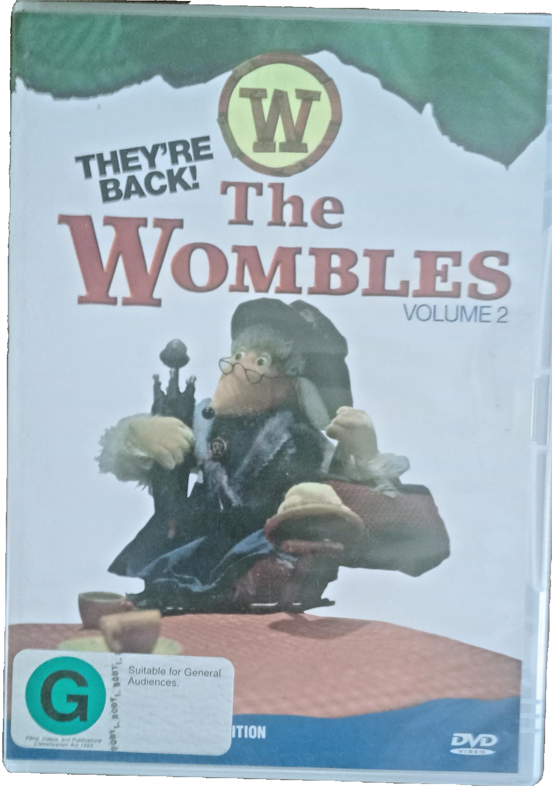 The Wombles DVD Volume 2 13 Episodes Region 4 Disc Like New