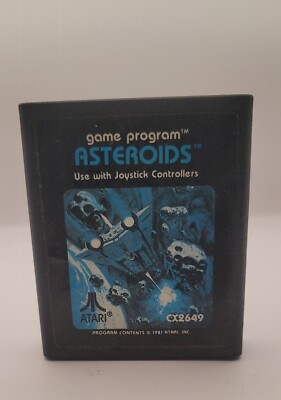 Asteroids - Atari 2600 Game Cartridge