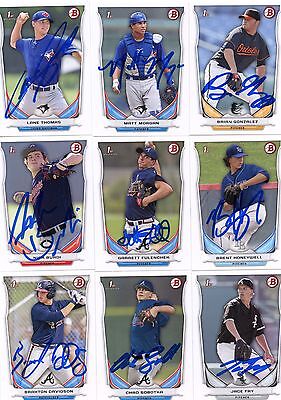 Nick Burdi signed 2014 Bowman Draft Prospect BDP Rookie card auto. rookie card picture