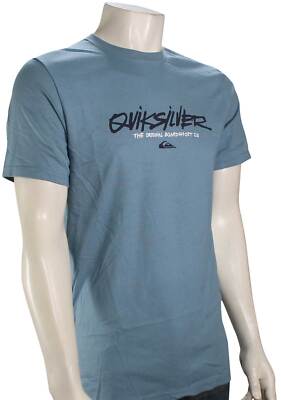 

Футболка с надписью Quiksilver — Провансаль — Новинка, Синий