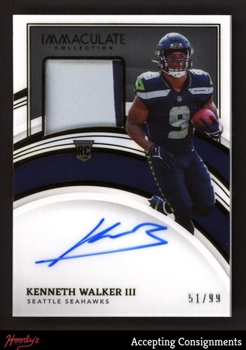 2022 Panini Immaculate Collection Kenneth Walker III #114
