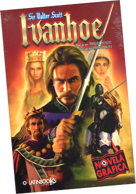 LIBRO ILUSTRADO ''IVANHOE'', DE SIR WALTER SCOTT, EN ESPAÑOL