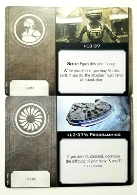 Star Wars X-Wing Miniatures - Crew Upgrade Card Singles - Second Edition