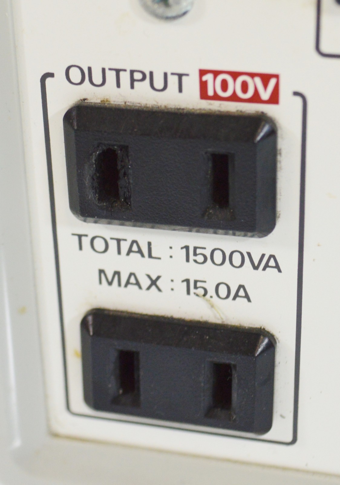Sanyo TSD-N15LU Step Down Transformer 120V Input 100V Output 15A TESTED