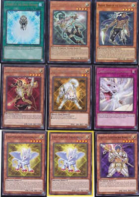 Yugioh Creation Pack 4 (Asian English) Lightsworn lot