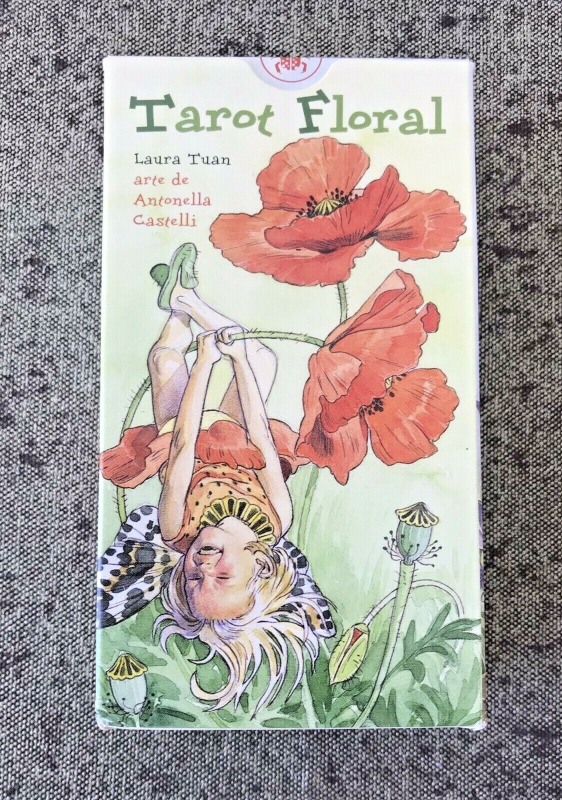 Tarot Floral / Spirit of Flowers Tarot OOP by Laura Tuan FACTORY SEALED / MINT Tarot Floral / Spirit of Flowers Tarot OOP by Laura Tuan FACTORY SEALED / MINT