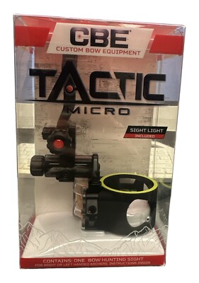 CBE Tactic Micro Bow Sight - Black, 5 Pin