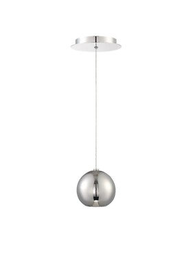 LED Pendant Light Polished Nickel