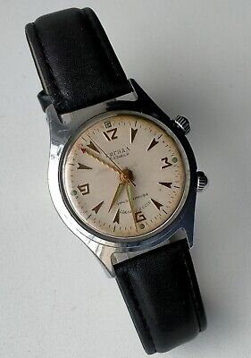Signal Poljot 2612.1 Vintage Fully Original Soviet Mechanical Watch with Alarm