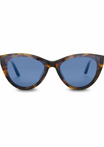 【Sale】TOM FORD TF368 Tom Ford Fany TF368 57G Grey Mirror Large Cat Eye Sunglasses