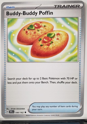 Buddy-Buddy Poffin 144/162 NM - Temporal Forces Pokemon Card | eBay