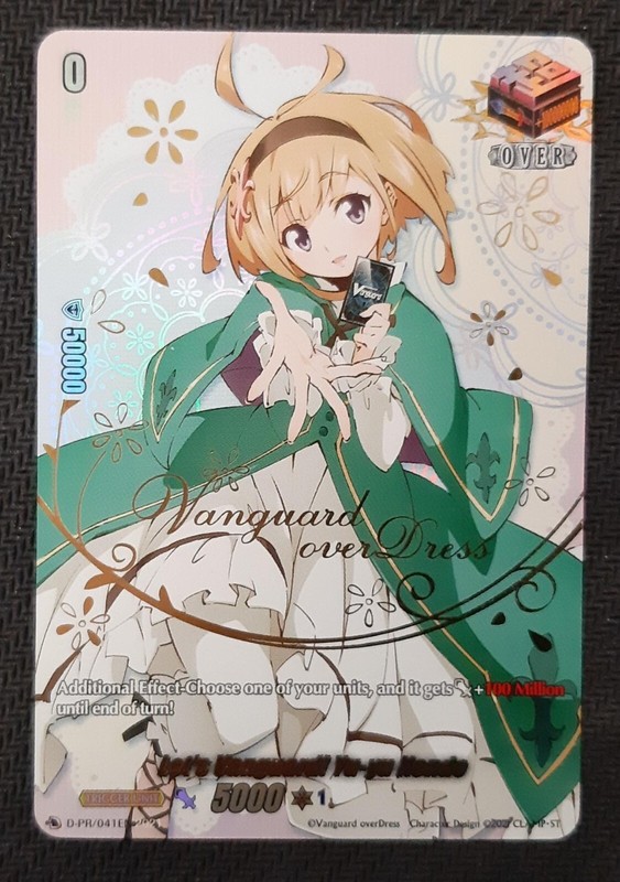 Cardfight Vanguard - Let'S Vanguard! Yu-Yu Kondo D-Pr / 041 Fr Overdress Promo