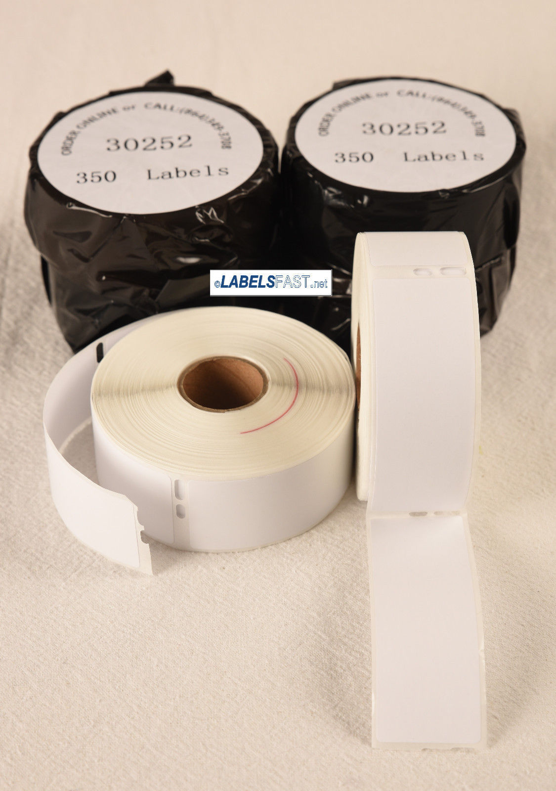 30252 White Address Labels  1-1/8"x 3-1/2" Compatible with Dymo® LabelWriter®