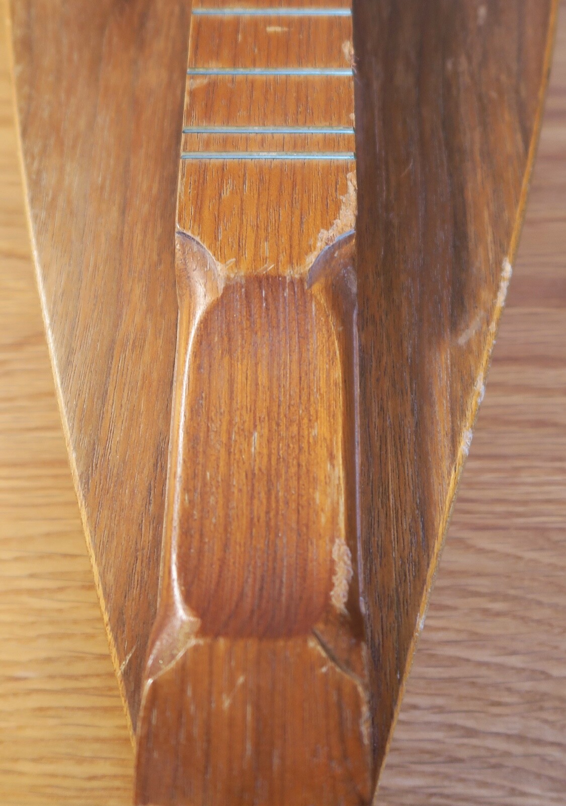 Vintage Walnut Valley Birch Tree Hearts Dulcimer Instrument