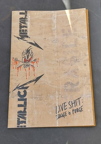 Metallica Live Shit Binge & Purge Book | eBay