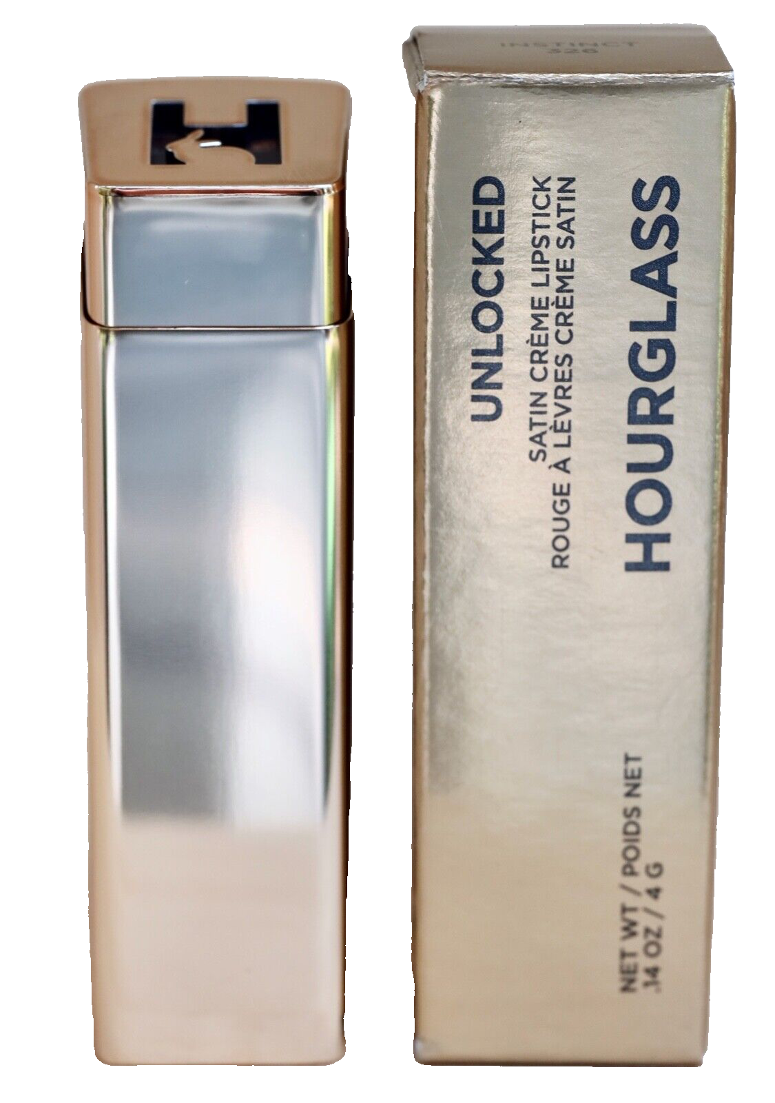 Hourglass Unlocked Satin Creme Lipstick 326 Instinct Rich