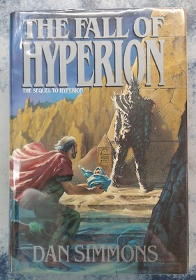 THE FALL OF HYPERION - 1ST. ED. BY DAN SIMMONS Hardcover With DJ