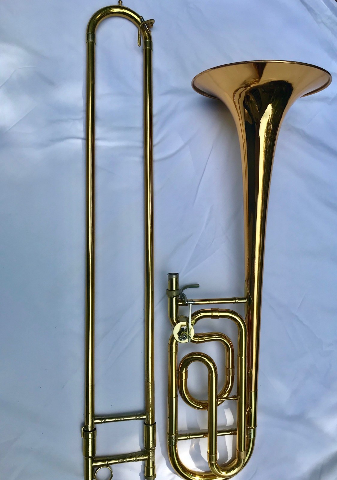 Professional Trombone with F Trigger -- Brass -- Excellent Condition.