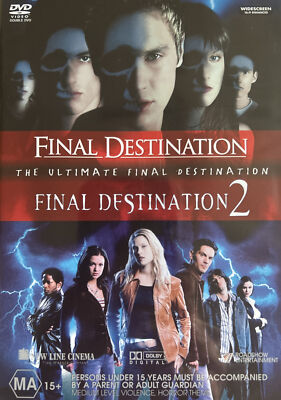 DVD NEW: Final Destination + 02 - Horror 2010/2013, Cheating Death Every Time