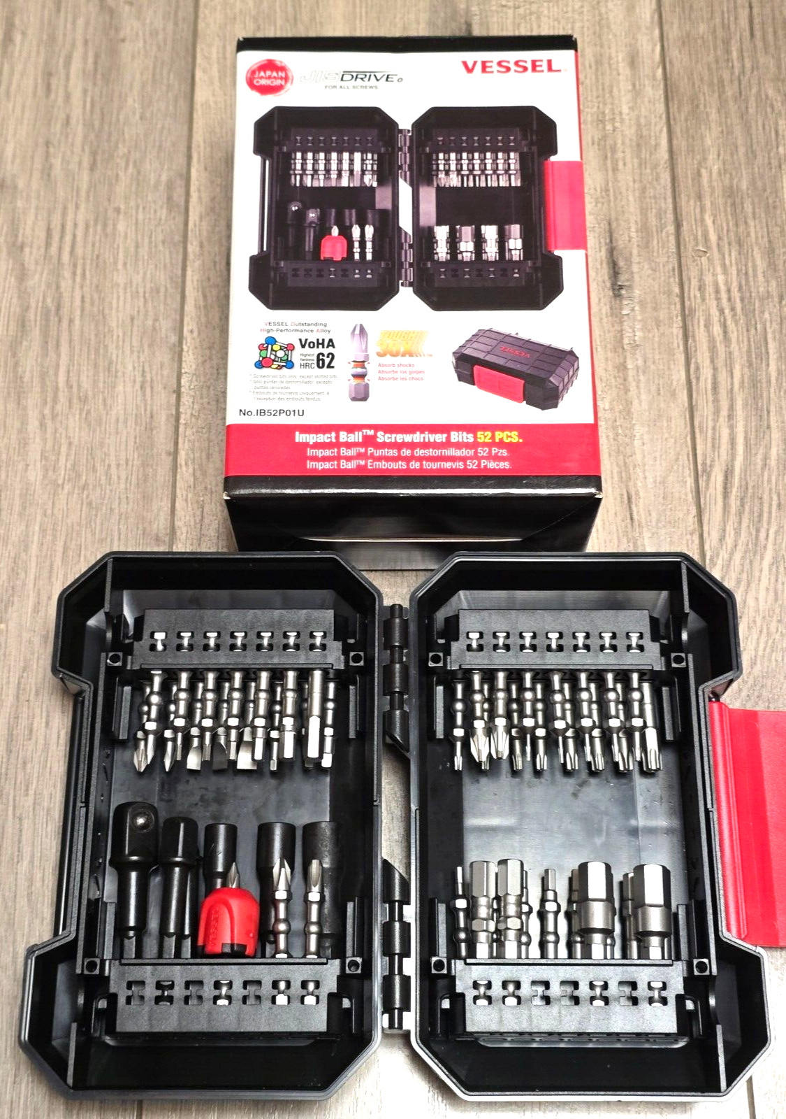 Vessel 52pc Master Impact Torsion Ball 1/4