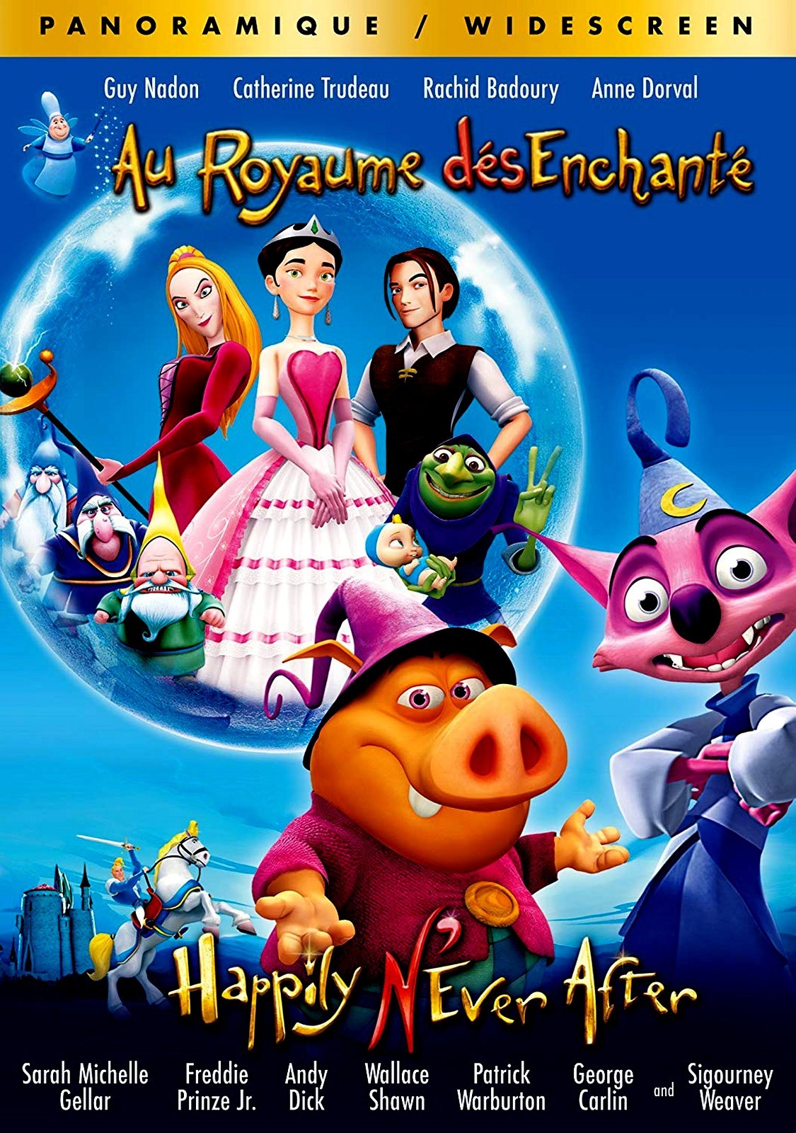 NEW DVD - AU ROYAUME DES ENCHANTE - HAPPILY EVER AFTER
