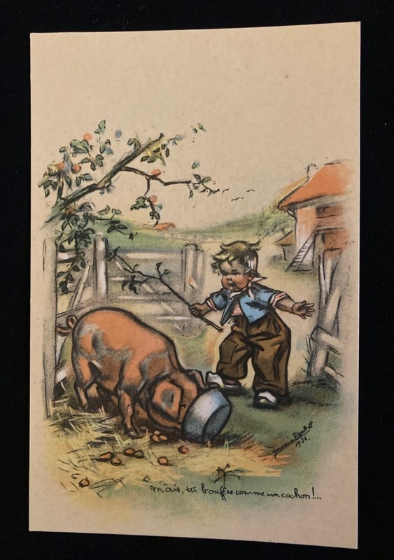 Cpa Germaine Bouret, 