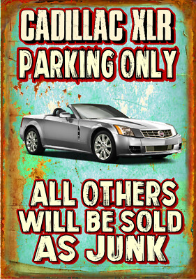 Cadillac XLR Parking Wall Decor 12x18 PH1069