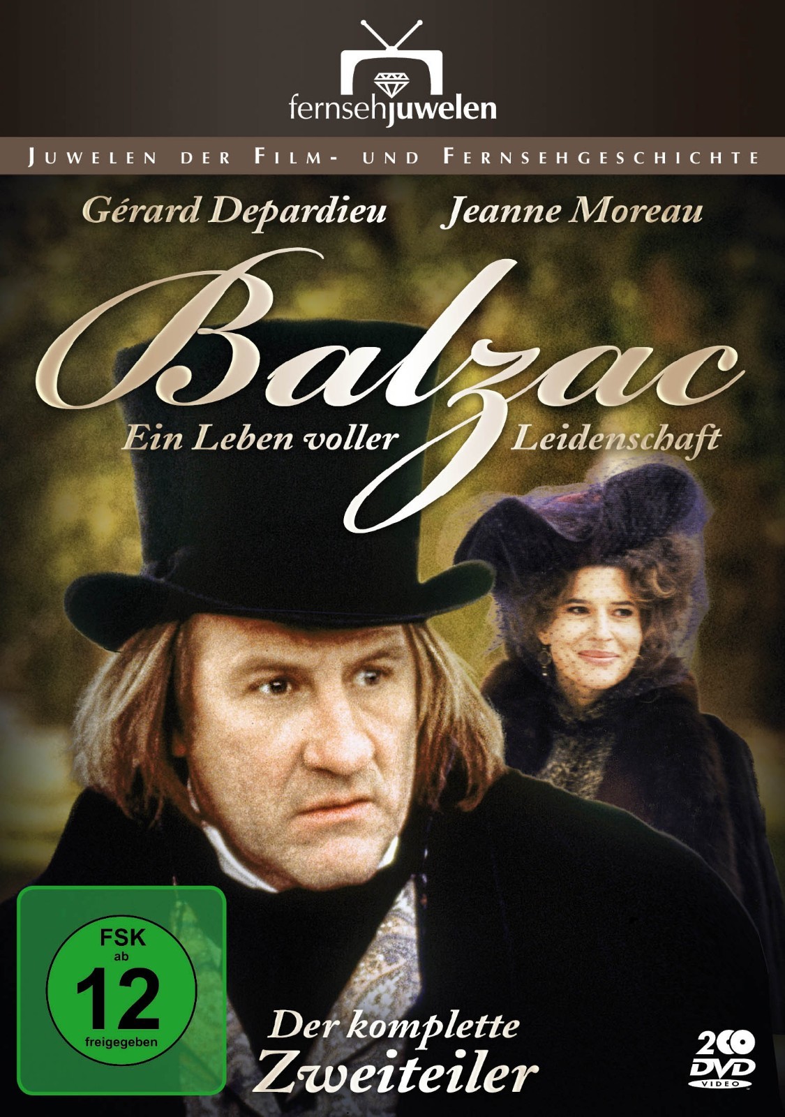 ✩BALZAC DVD 1996 Balzac 1-2 - Miniserie mit Gerard Depardieu (
