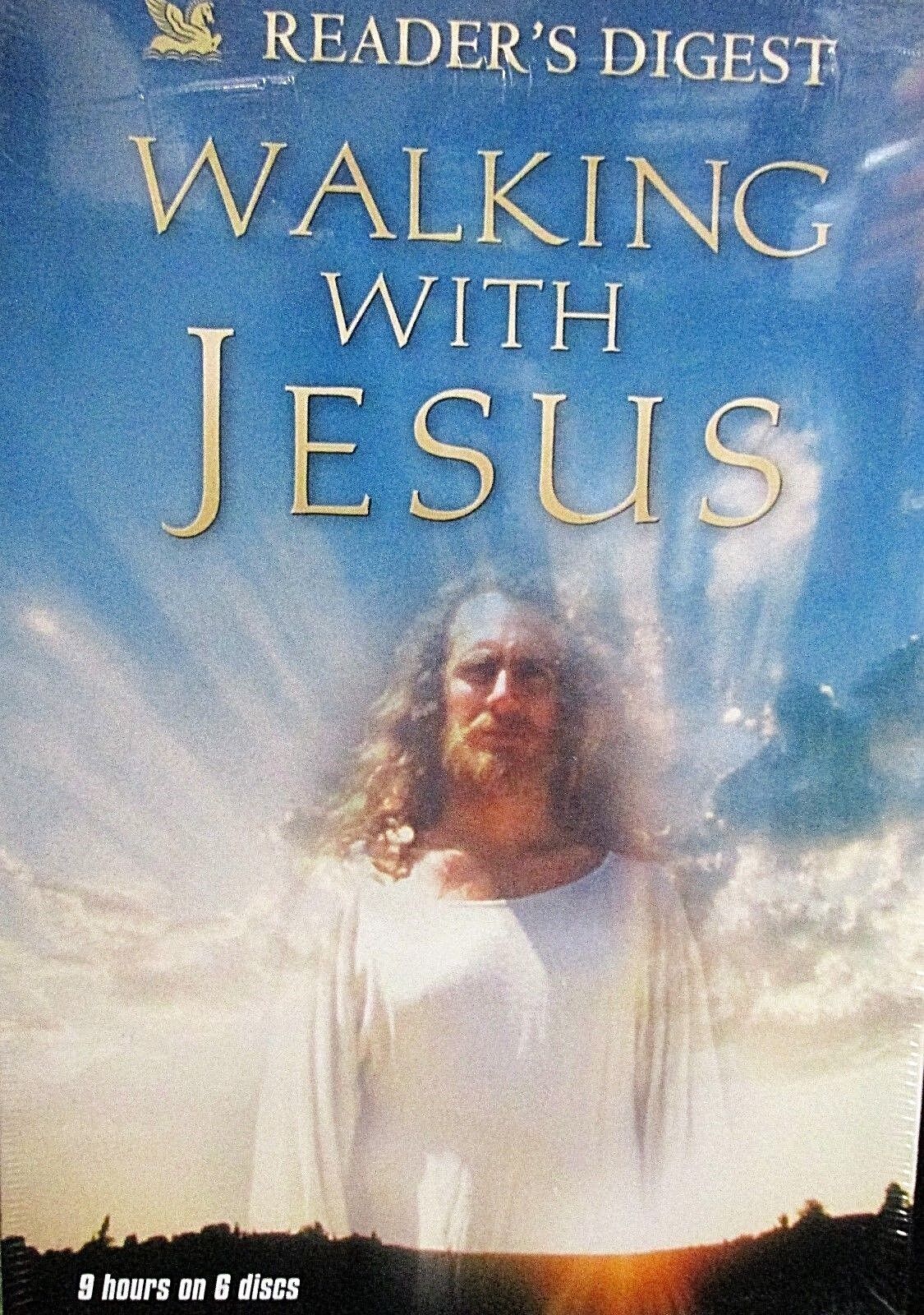 Walking with Jesus NEW! 6 DVD,Readers Digest, 9 Hours, Words