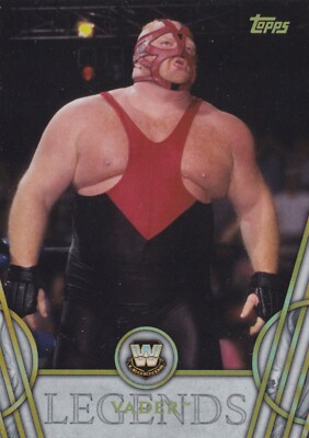 Big Van Vader 2018 Topps Legends of WWE Card #53 WCW All New