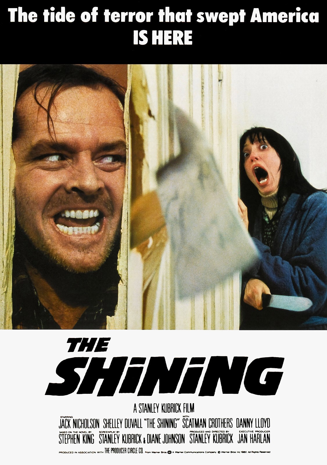 The Shining movie poster : 11 x 17 inches - Jack Nicholson