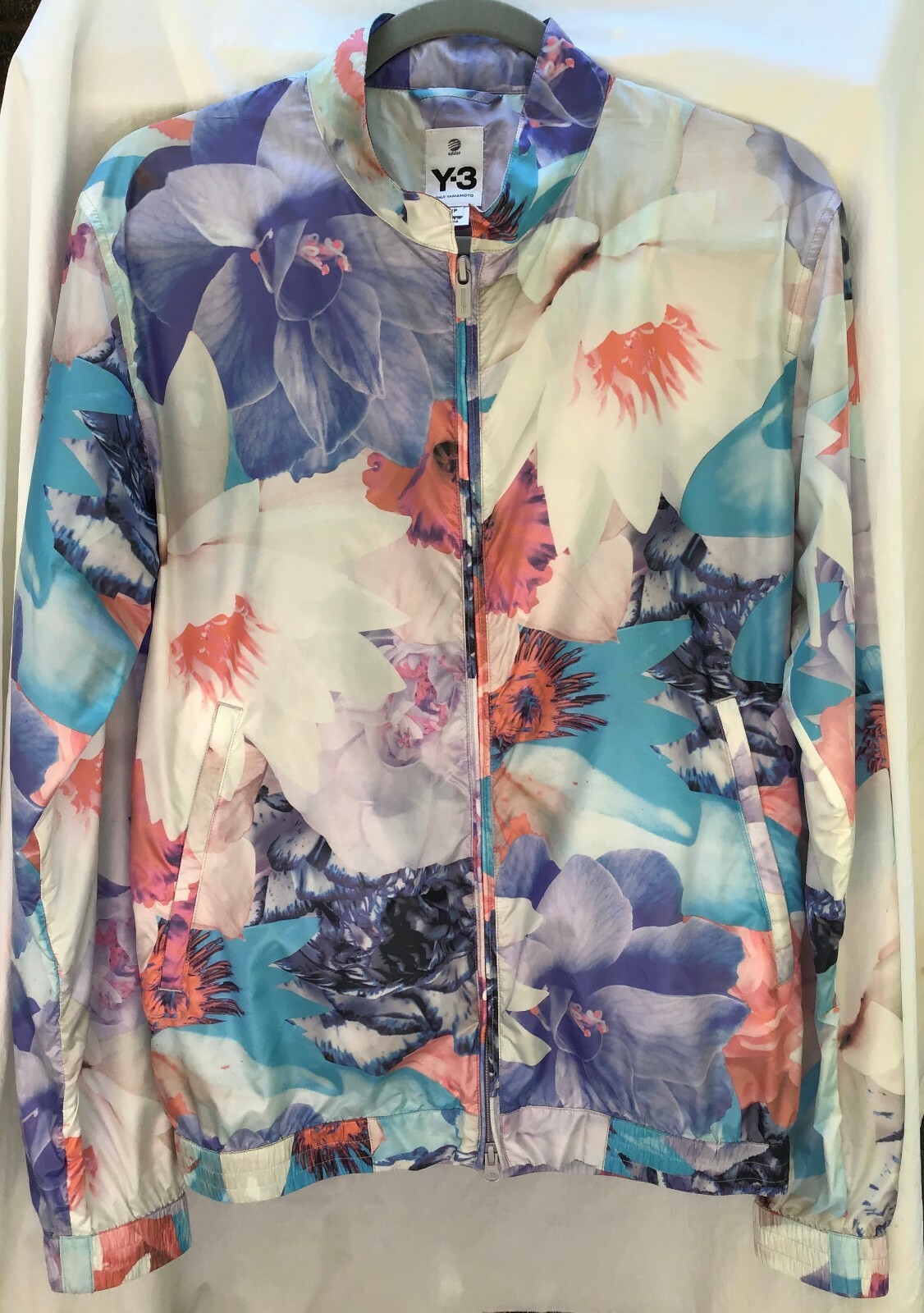 Y-3 Yohji Yamamoto Adidas floral jacket 
