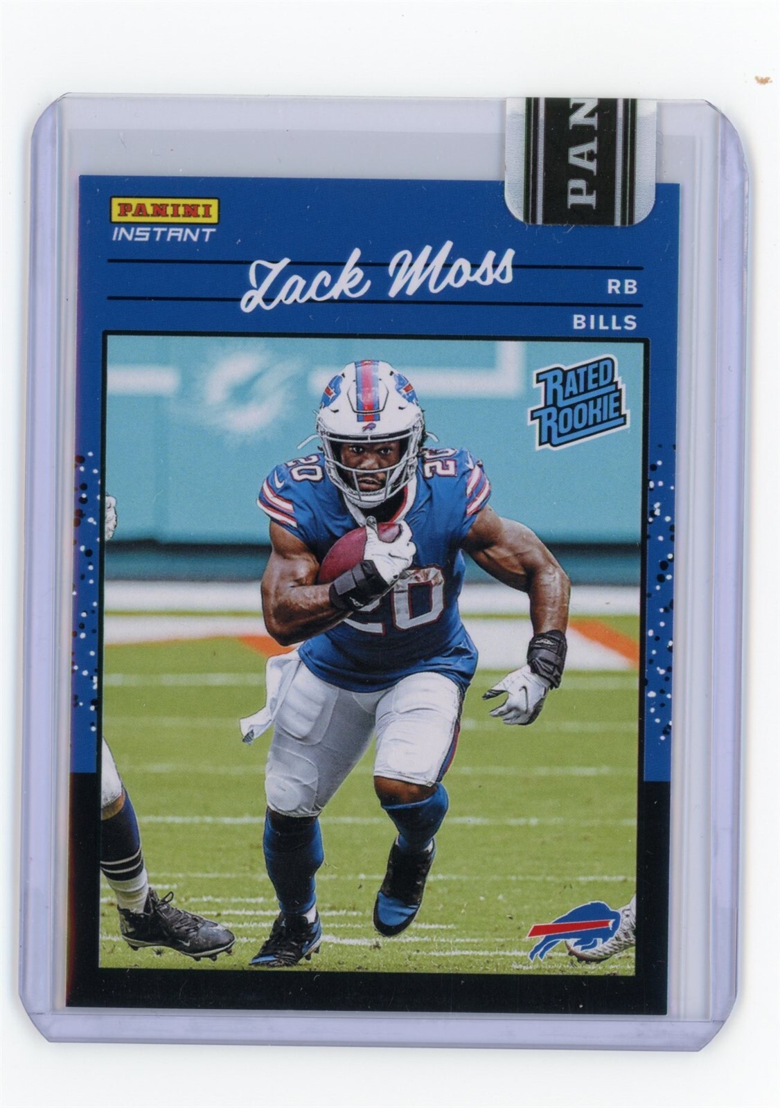 NFL  ZACK MOSS選手の直筆サイン入りジャージ（カード付き） NFL ZACK MOSS選手の直筆サイン入りジャージ（カード付き）