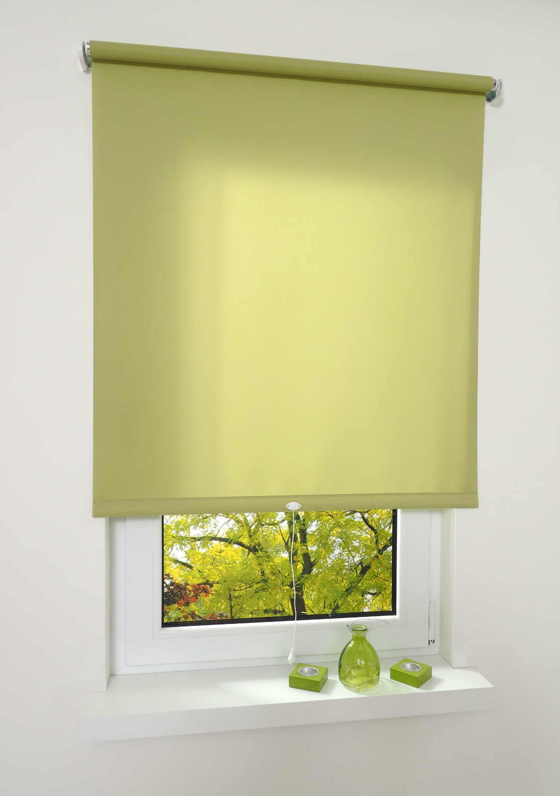 Springrollo Mittelzugrollo Tageslicht Fenster Türen Rollo