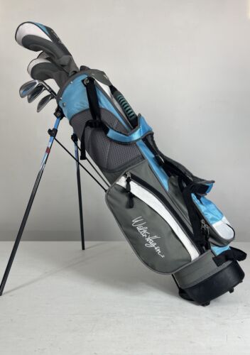 Walter Hagen Jr Series III Girls 1W, FW, H, 7, 9, SW, P. Youth Set RH W. Bag