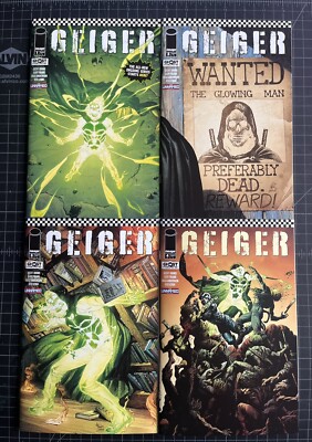 Geiger #1-4  Image Comics 2024 Geoff Johns Gary Frank