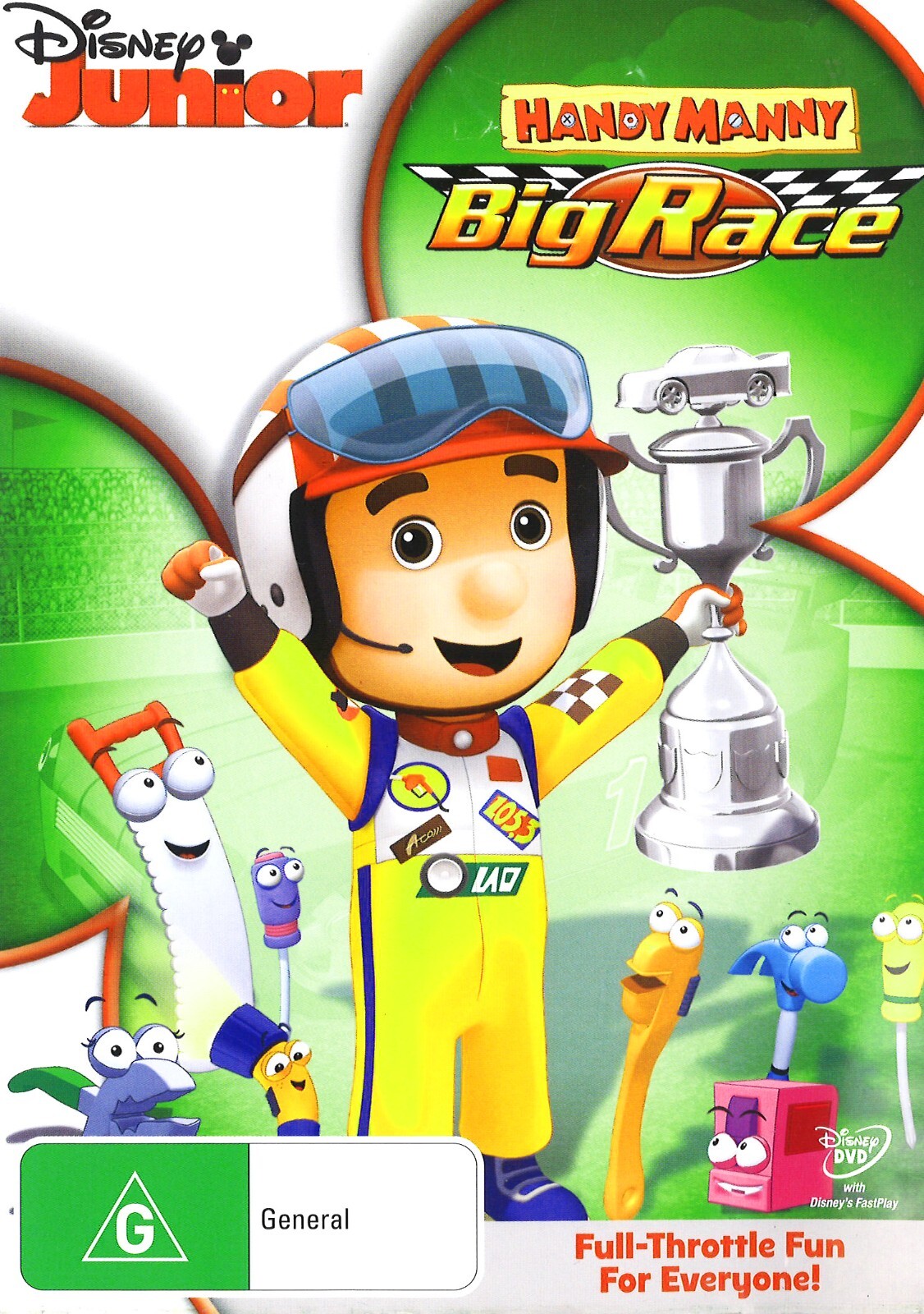 770A NEW SEALED HANDY MANNY BIG RACE DVD Region 4 | eBay