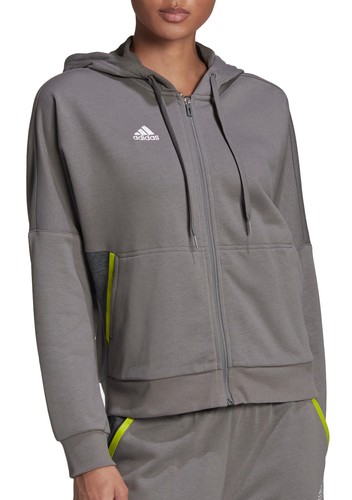 

Женская худи adidas Condivo 22 на молнии, серая, Серый
