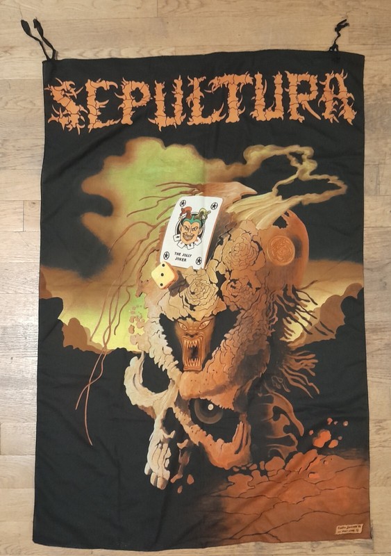 Flag Sepultura Vintage 1993