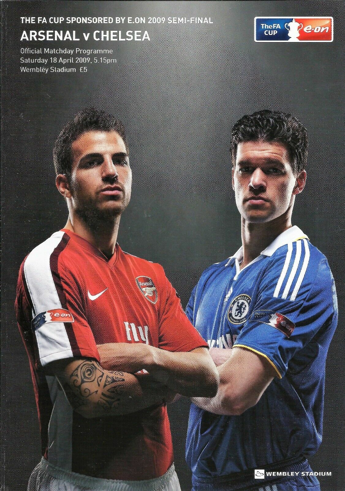 Man United v Everton  FA Cup SemiFinal  19 April 2009  Mint