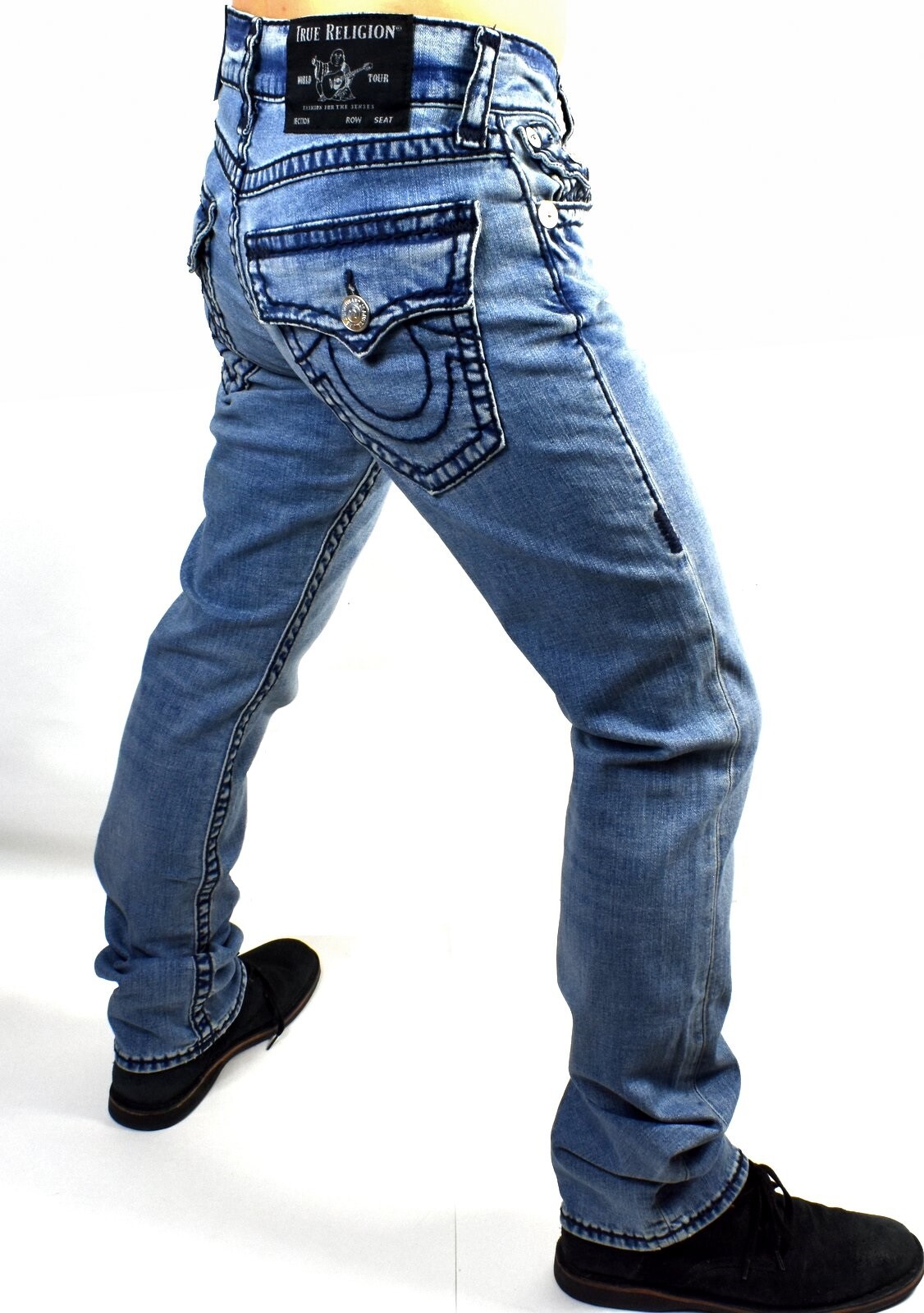true religion thick thread jeans